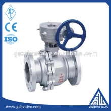 ansi standard a216 wcb flanged ball valve